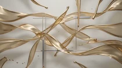 Champagne ribbons