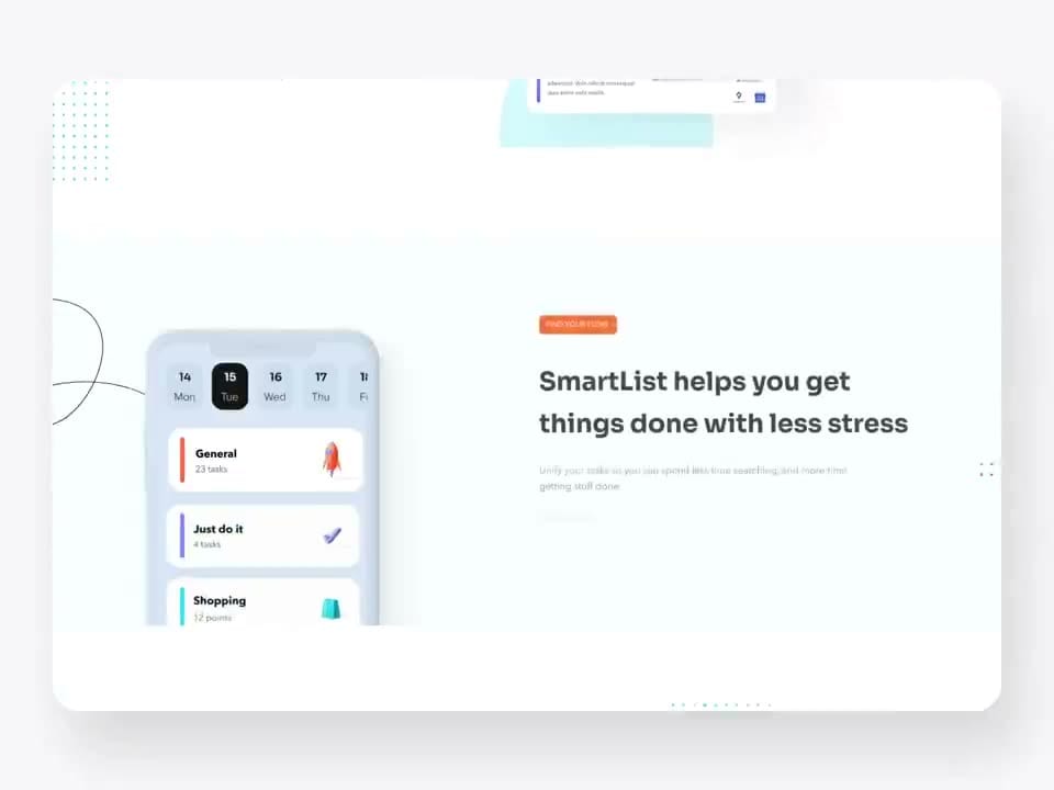 Smart-list productivity