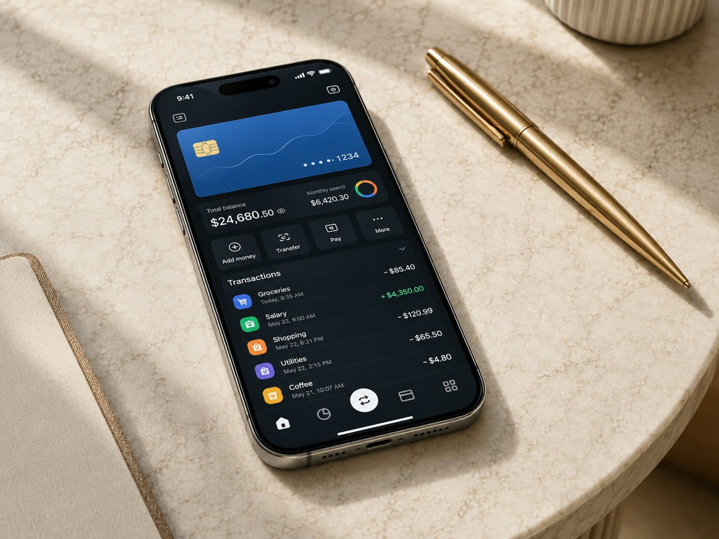 Fintech app