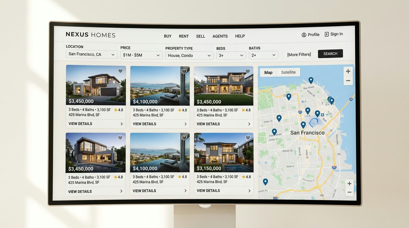 Real estate site